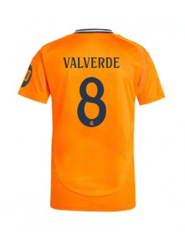 Real Madrid Federico Valverde #8 Auswärtstrikot 2024-25 Kurzarm